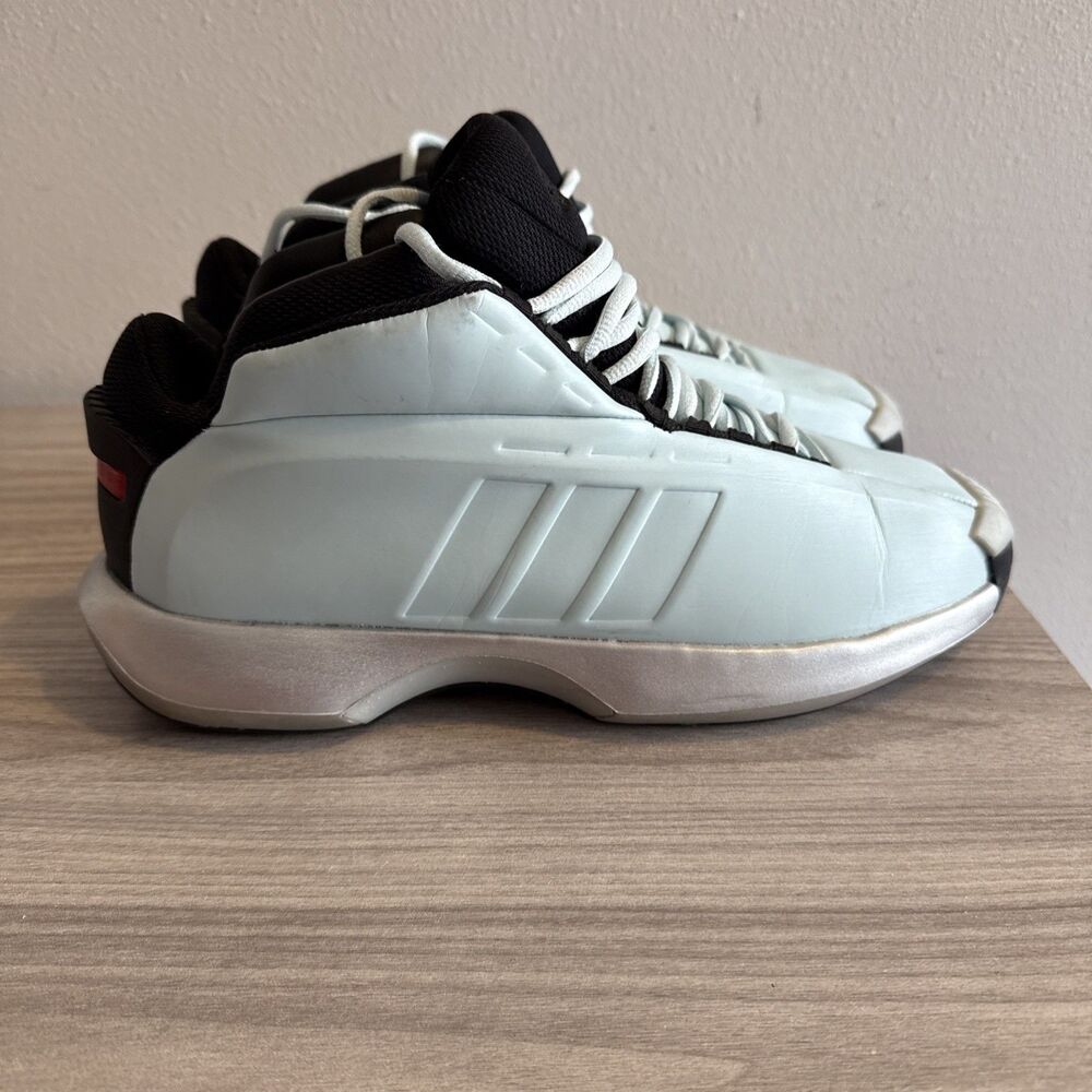 adidas Crazy 1 Kobe Ice Blue Silver Sz 9 G99417 Stormtrooper Sneakers OG Mens - Picture 6 of 12